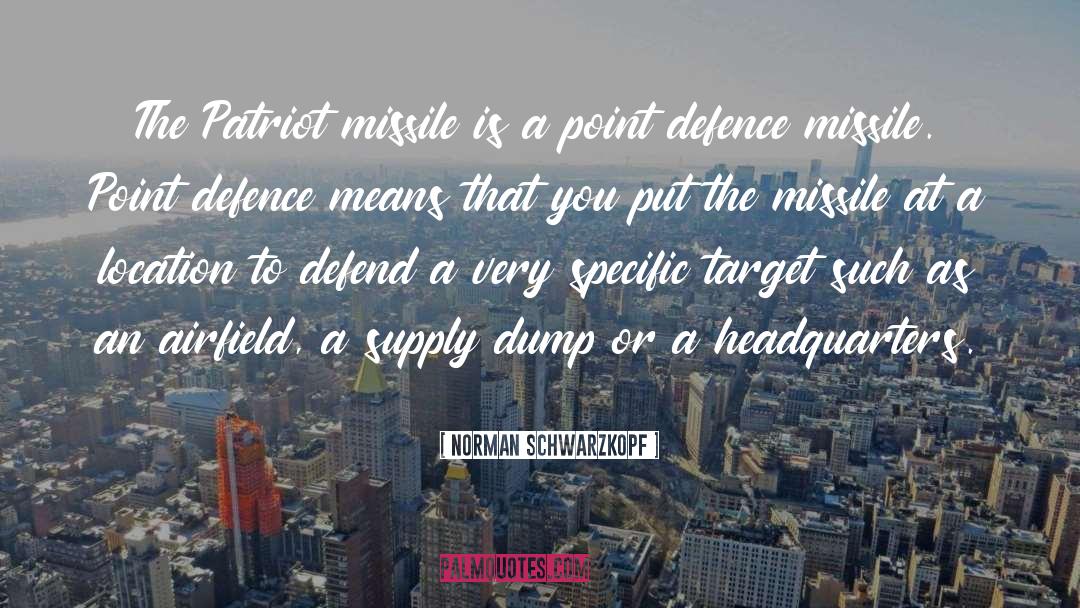 Airfield Supply San Jose quotes by Norman Schwarzkopf