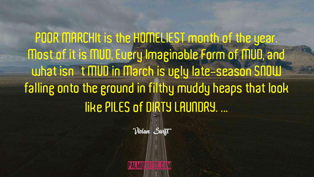 Airing Dirty Laundry quotes by Vivian Swift
