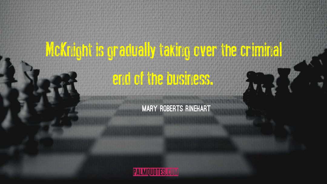 Airline Business quotes by Mary Roberts Rinehart