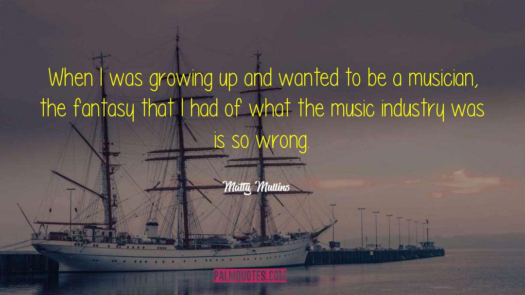 Airline Industry quotes by Matty Mullins