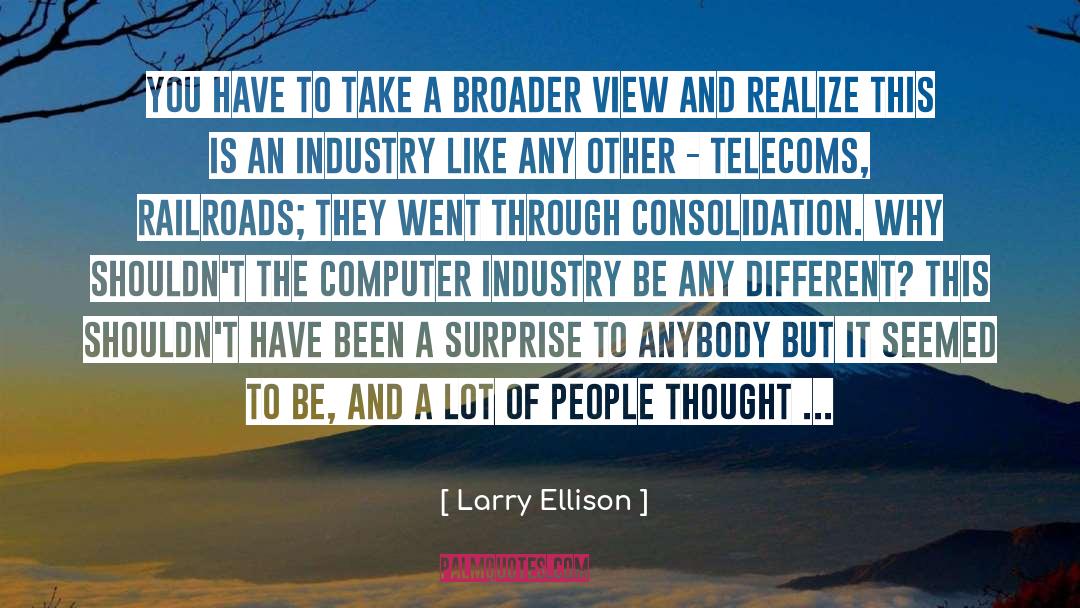Airline Industry quotes by Larry Ellison