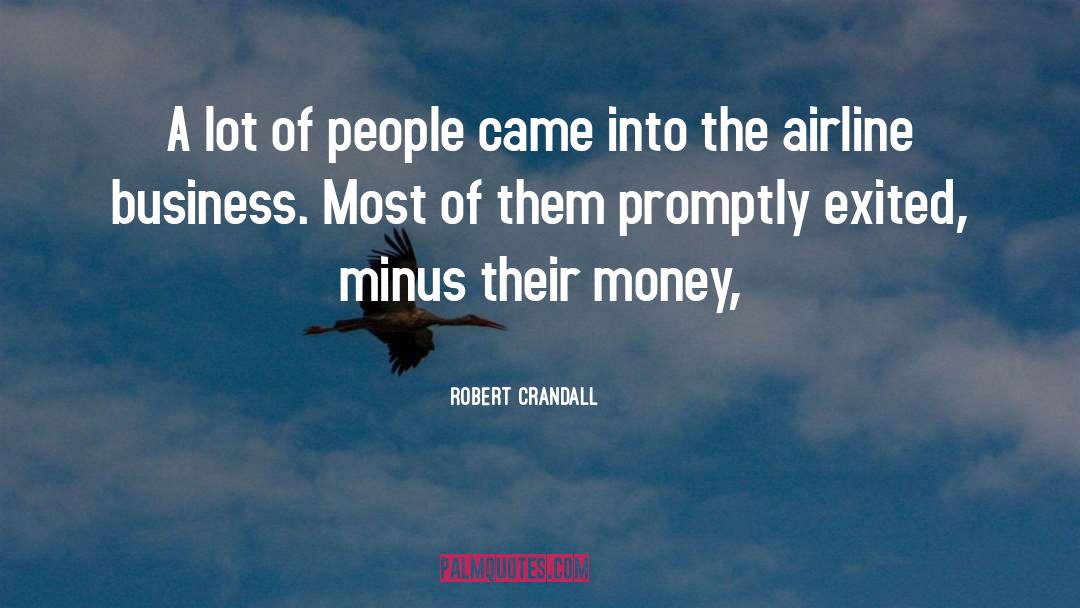 Airline quotes by Robert Crandall