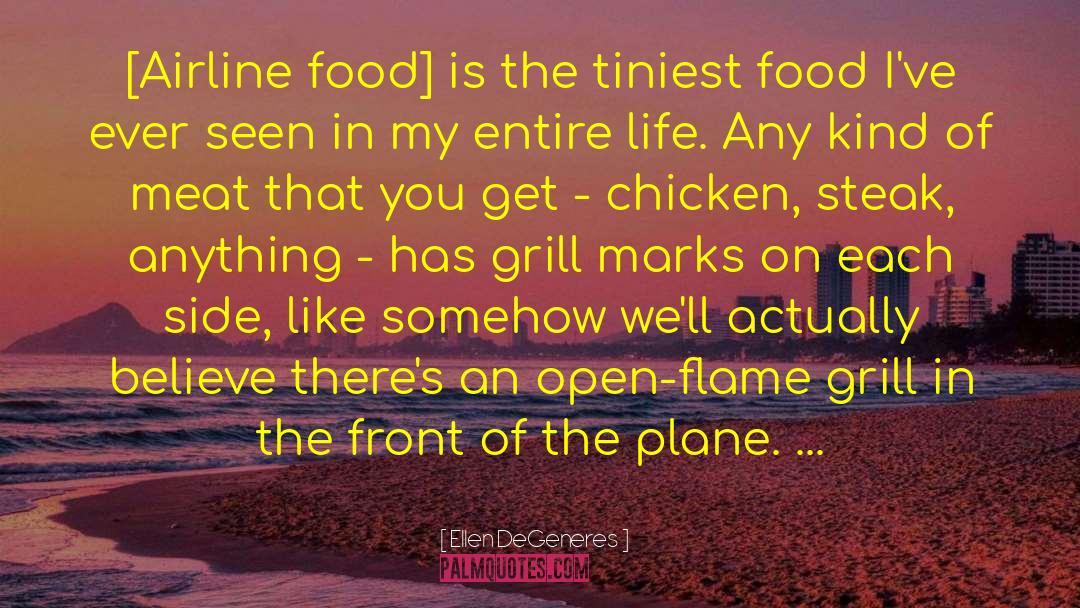 Airline quotes by Ellen DeGeneres