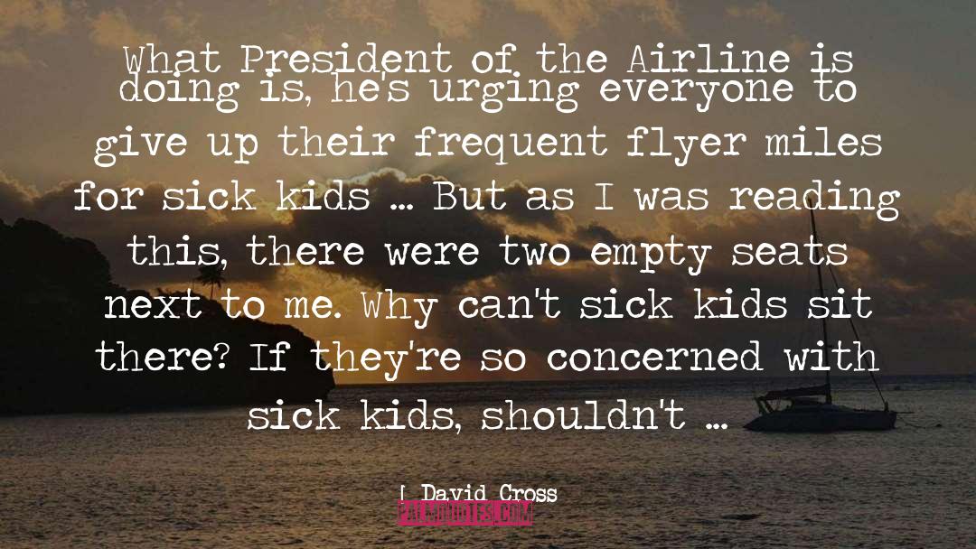 Airline quotes by David Cross