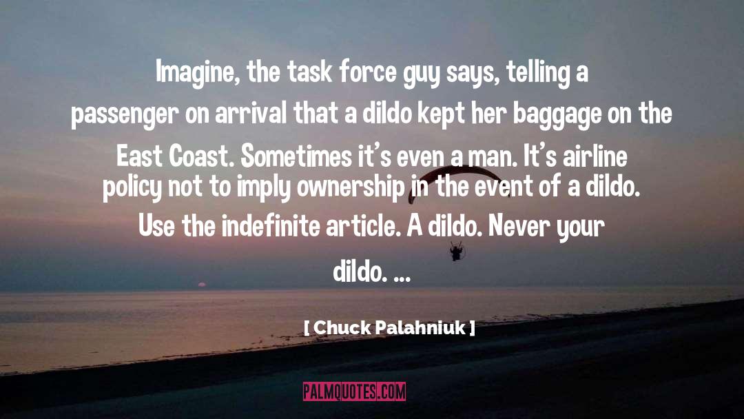 Airline quotes by Chuck Palahniuk