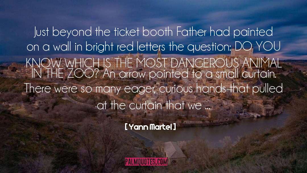 Airline Ticket quotes by Yann Martel