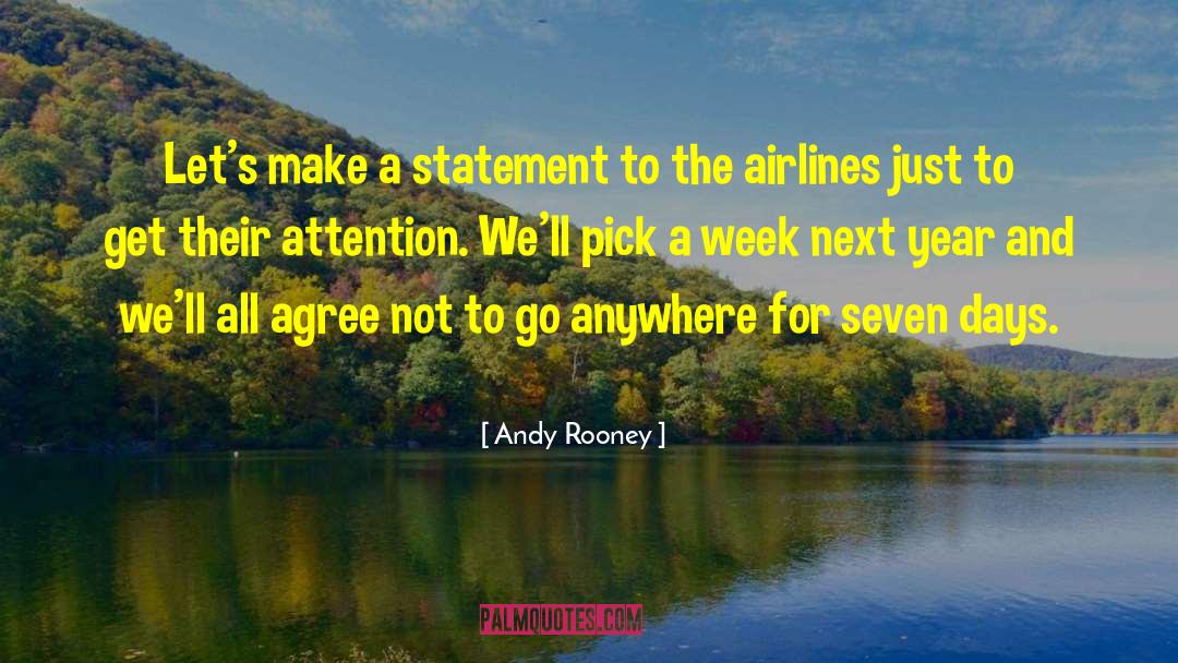 Airlines quotes by Andy Rooney