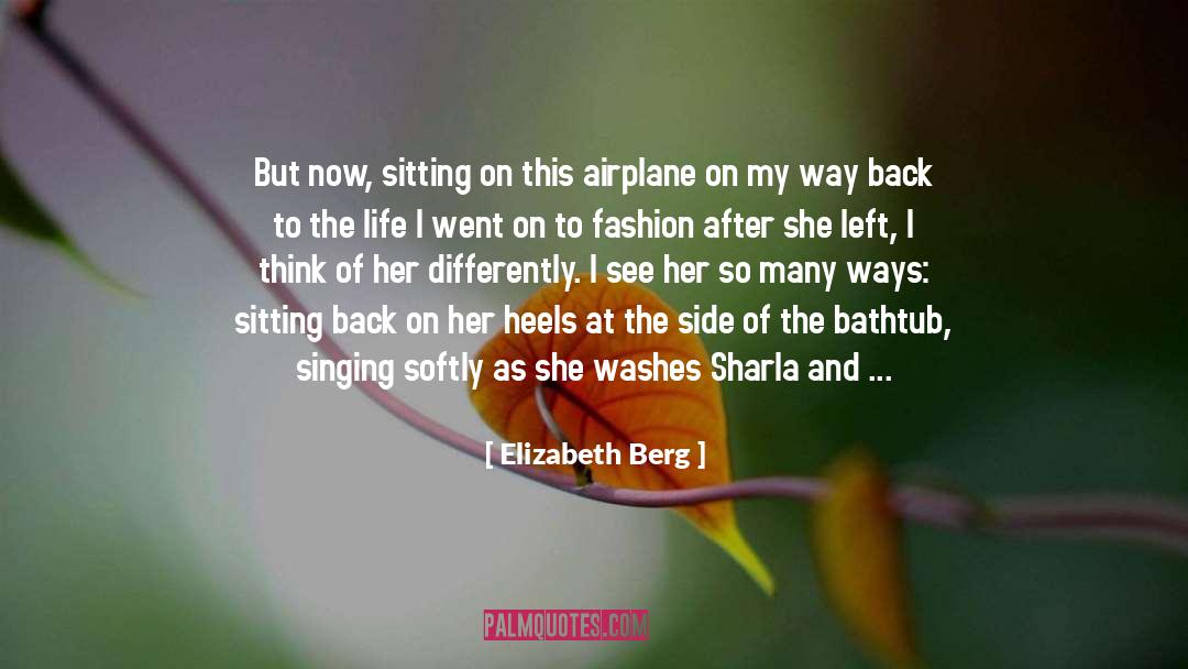 Airplane quotes by Elizabeth Berg