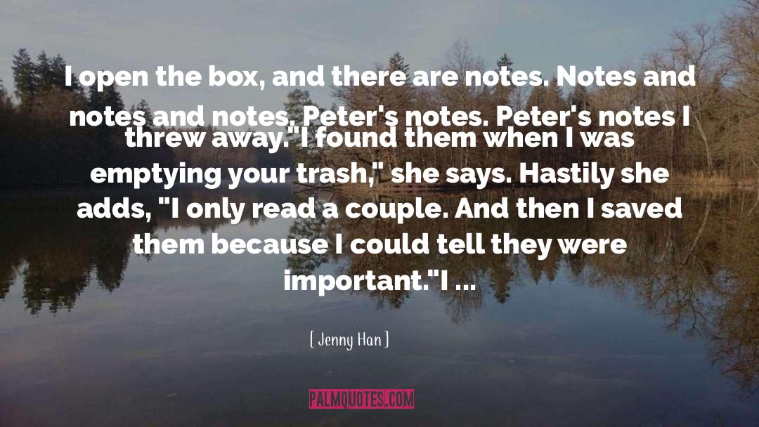 Airplane quotes by Jenny Han