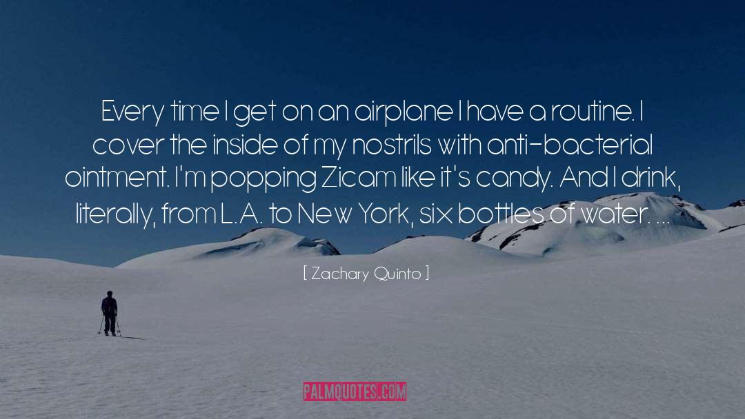 Airplane quotes by Zachary Quinto