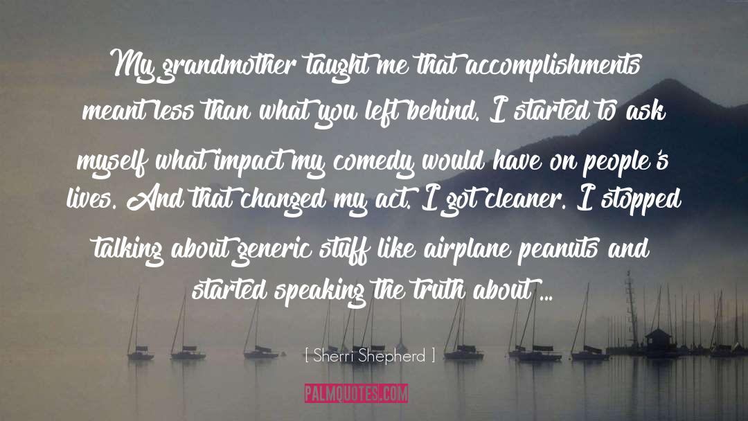 Airplane quotes by Sherri Shepherd