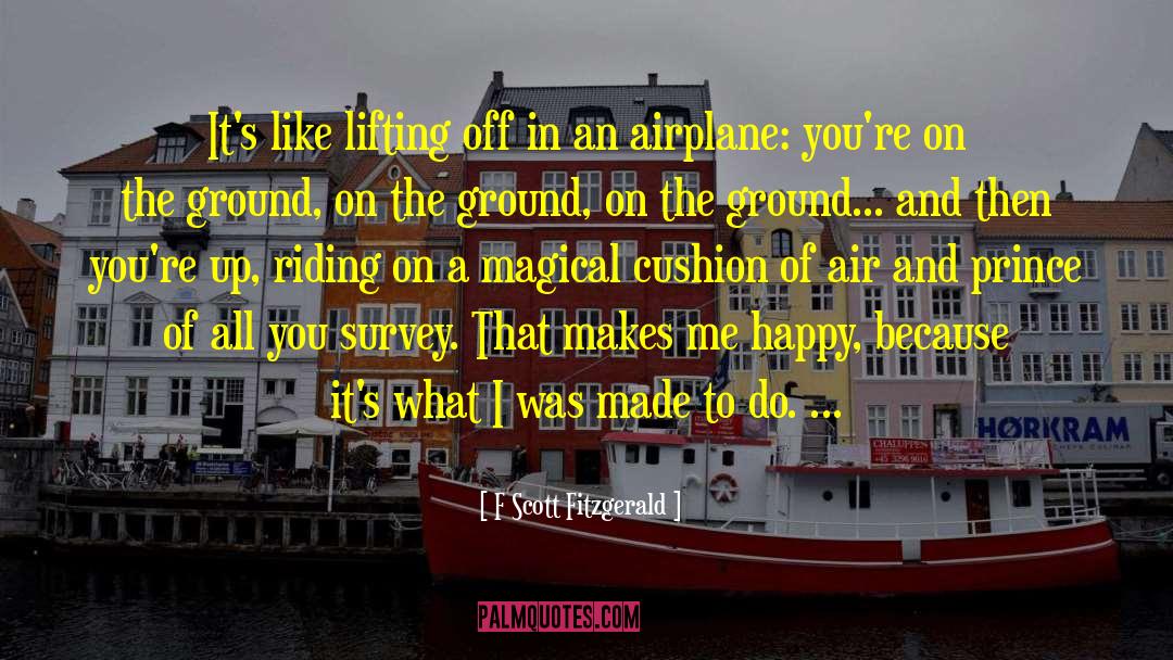 Airplane Toilets quotes by F Scott Fitzgerald