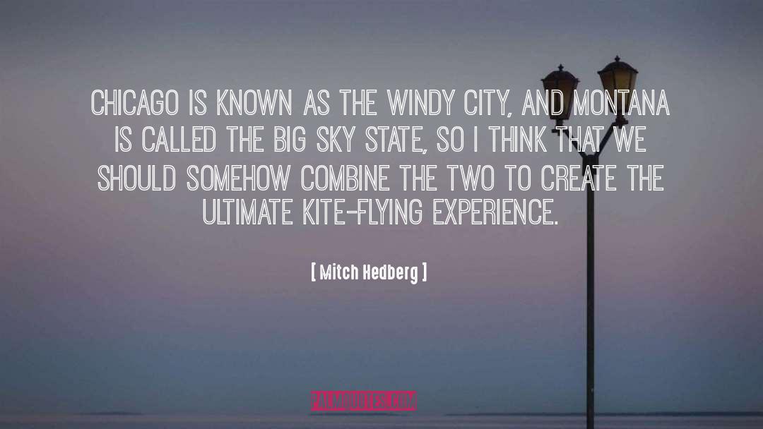 Airplanes And Flying quotes by Mitch Hedberg