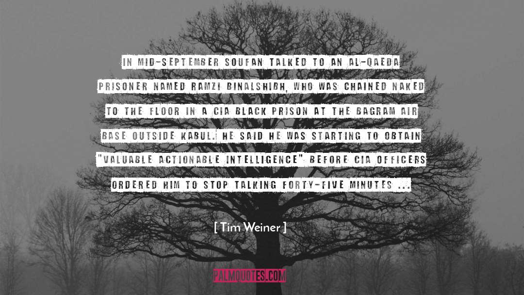 Airplanes In Ww1 quotes by Tim Weiner