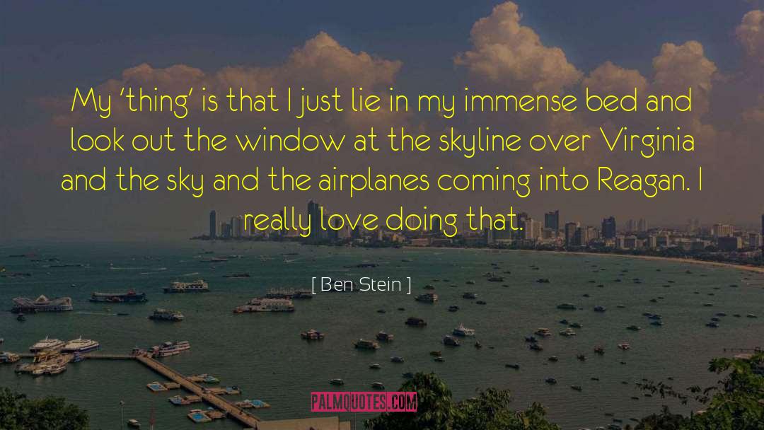 Airplanes quotes by Ben Stein