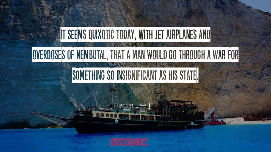 Airplanes quotes by Harper Lee