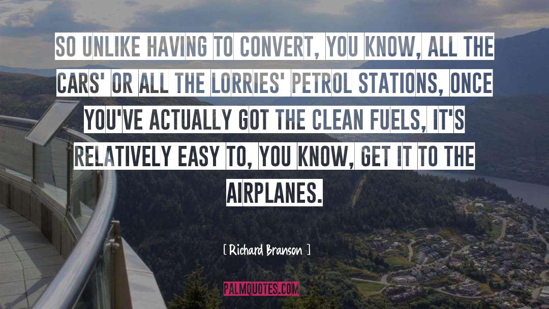 Airplanes quotes by Richard Branson