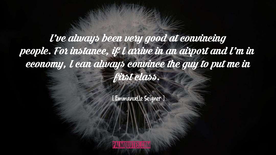 Airport quotes by Emmanuelle Seigner