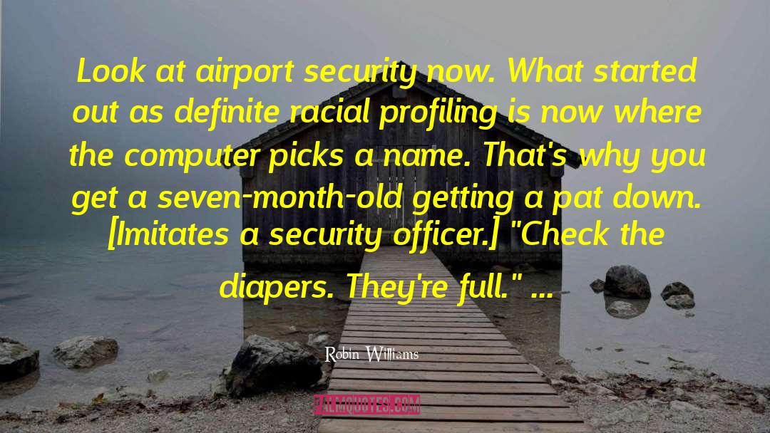 Airport Security quotes by Robin Williams