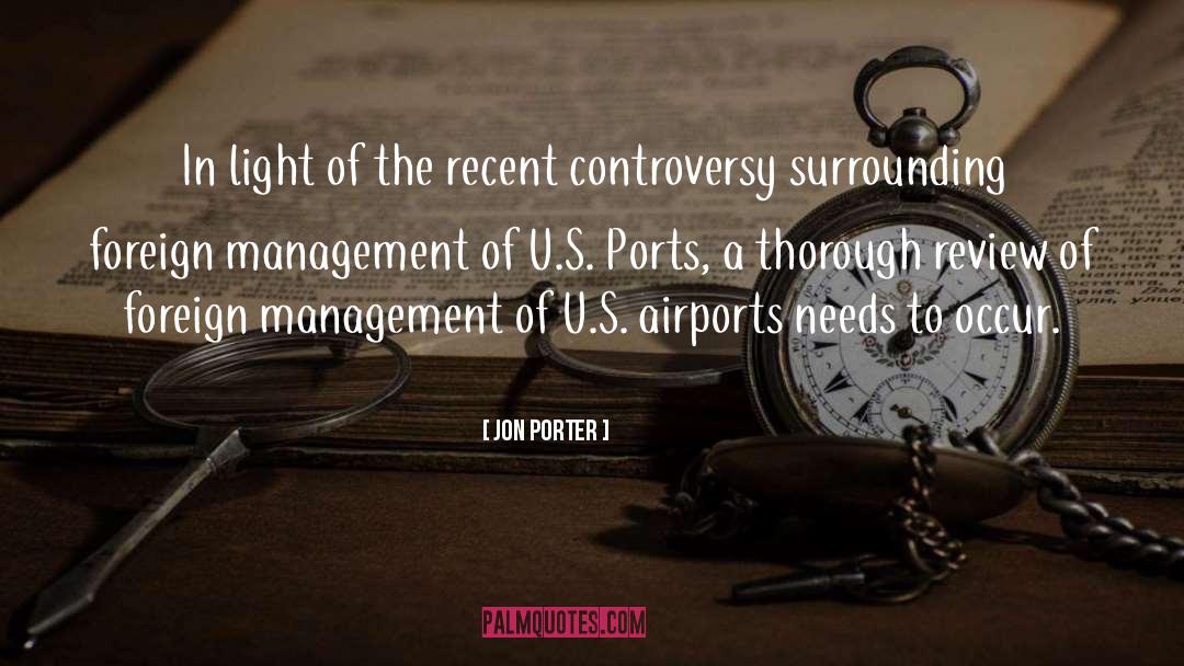 Airports quotes by Jon Porter