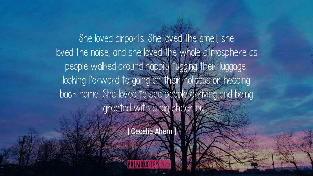 Airports quotes by Cecelia Ahern