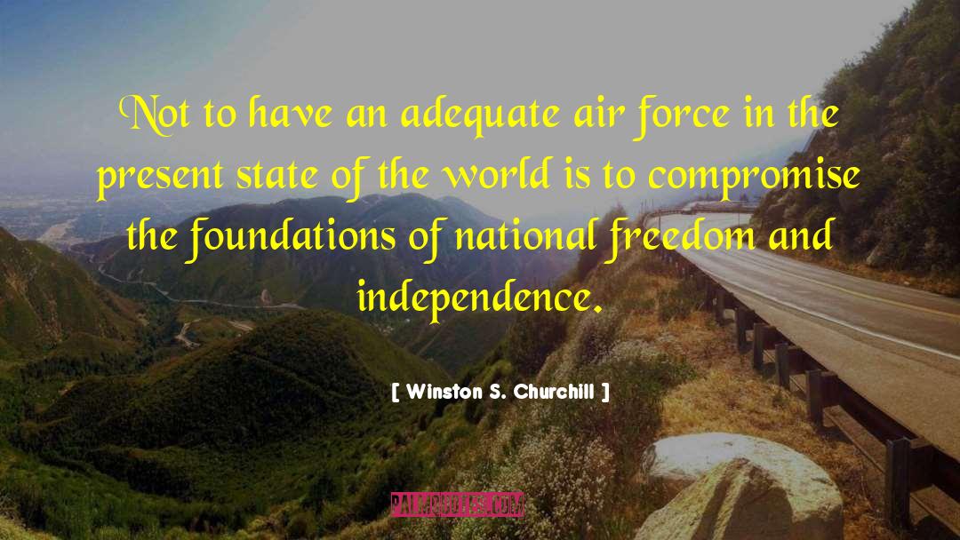 Airpower quotes by Winston S. Churchill