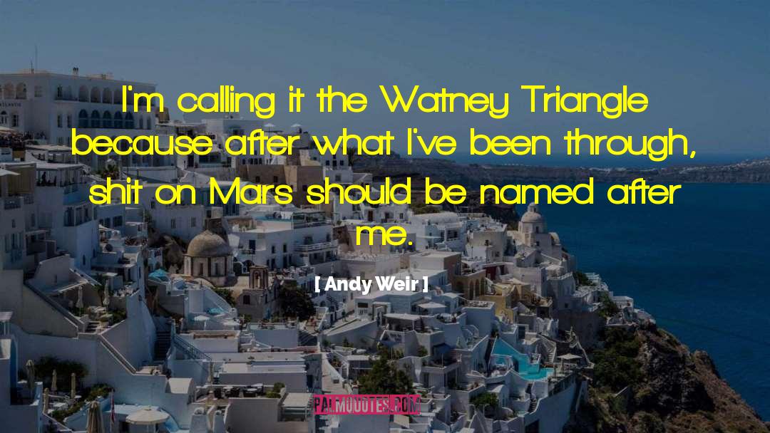 Airspace Triangle quotes by Andy Weir