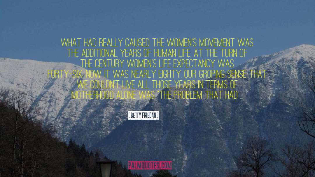 Aishat Name quotes by Betty Friedan