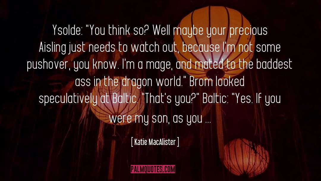 Aisling quotes by Katie MacAlister