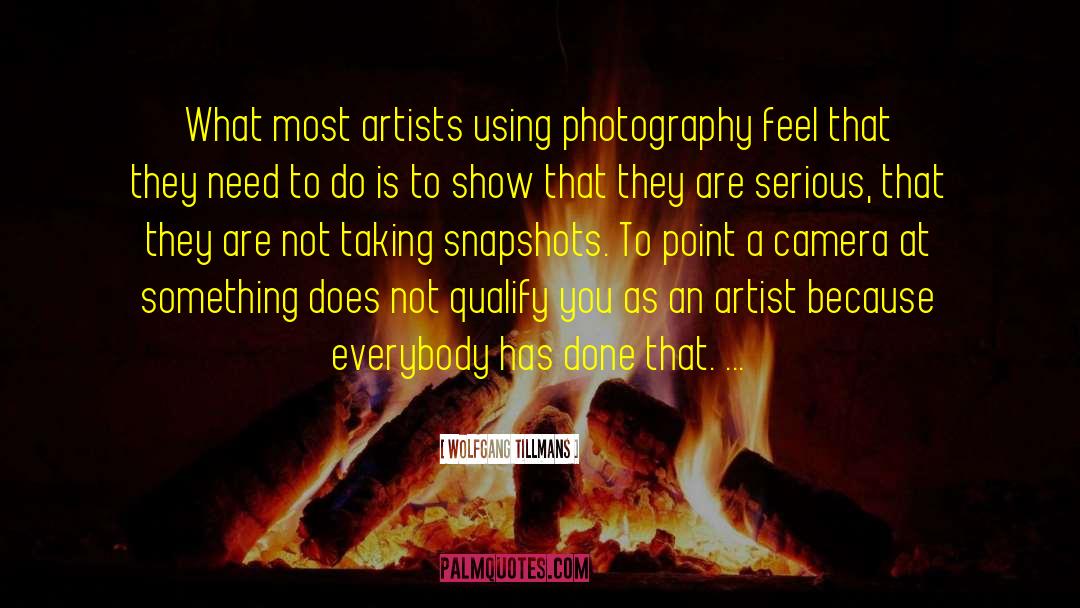 Ajamu Photography quotes by Wolfgang Tillmans