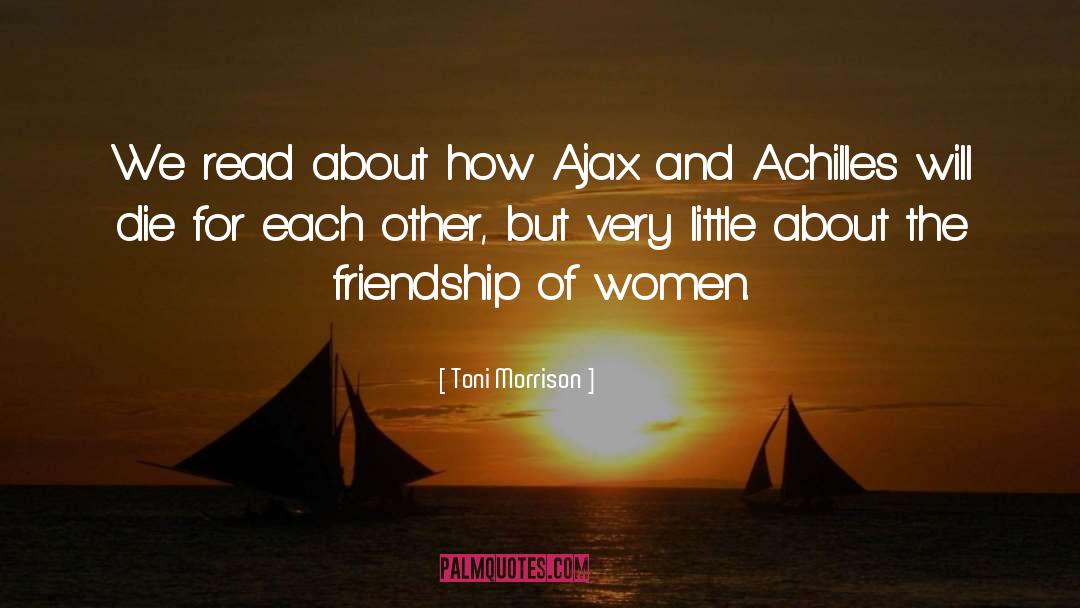Ajax's quotes by Toni Morrison