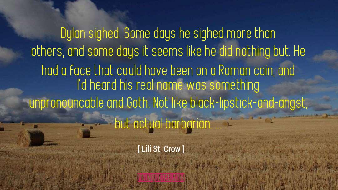 Ajoa Lipstick quotes by Lili St. Crow