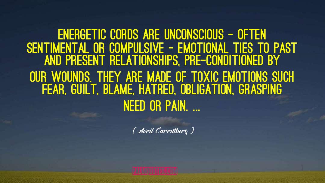 Aka Cords quotes by Avril Carruthers