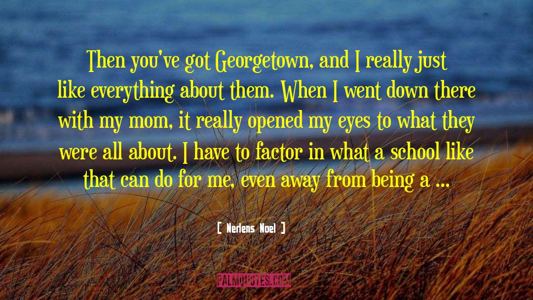 Akerlof Georgetown quotes by Nerlens Noel