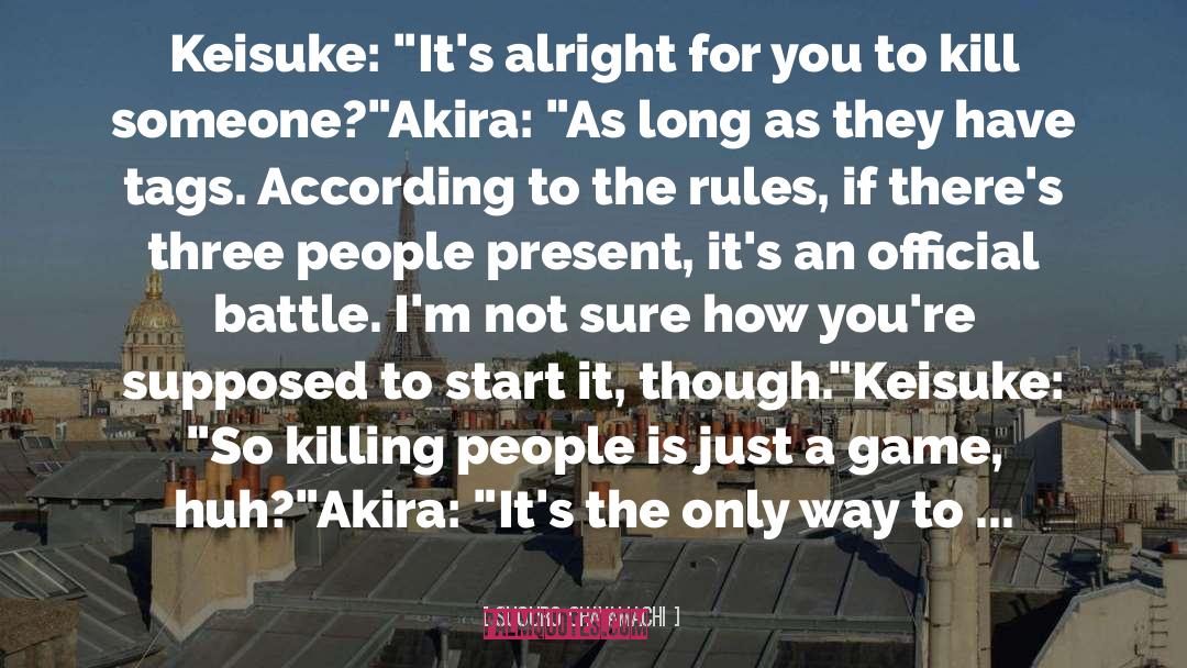 Akira Miyawaki quotes by Suguro Chayamachi