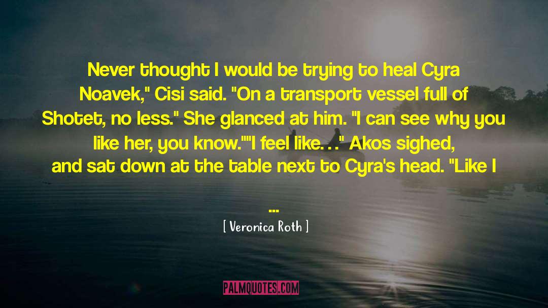 Akos Kereseth quotes by Veronica Roth