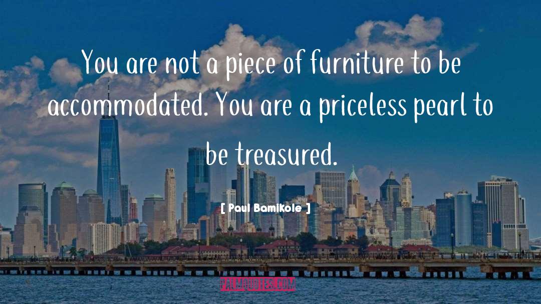 Akthar Furniture quotes by Paul Bamikole