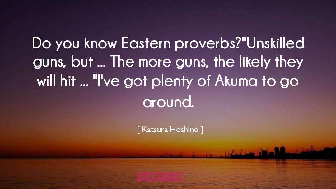 Akuma quotes by Katsura Hoshino