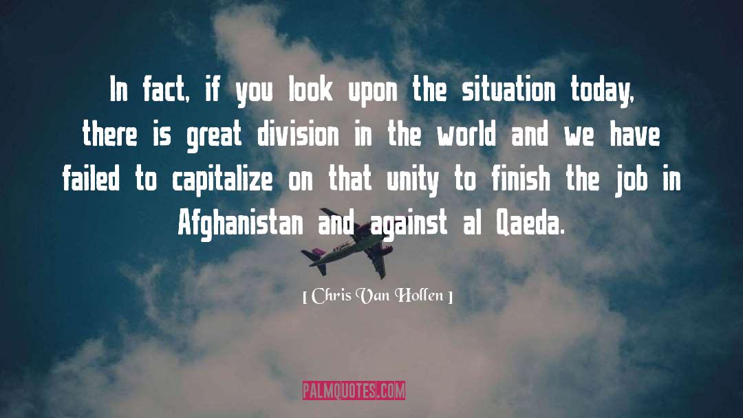 Al Qaeda quotes by Chris Van Hollen