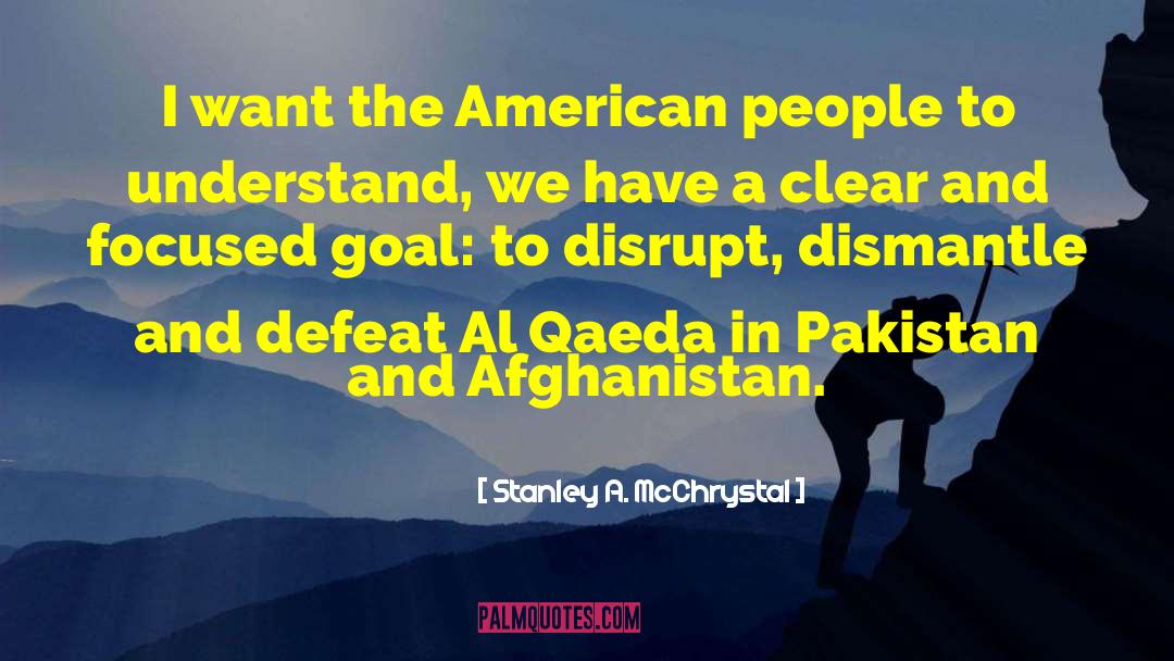 Al Qaeda quotes by Stanley A. McChrystal