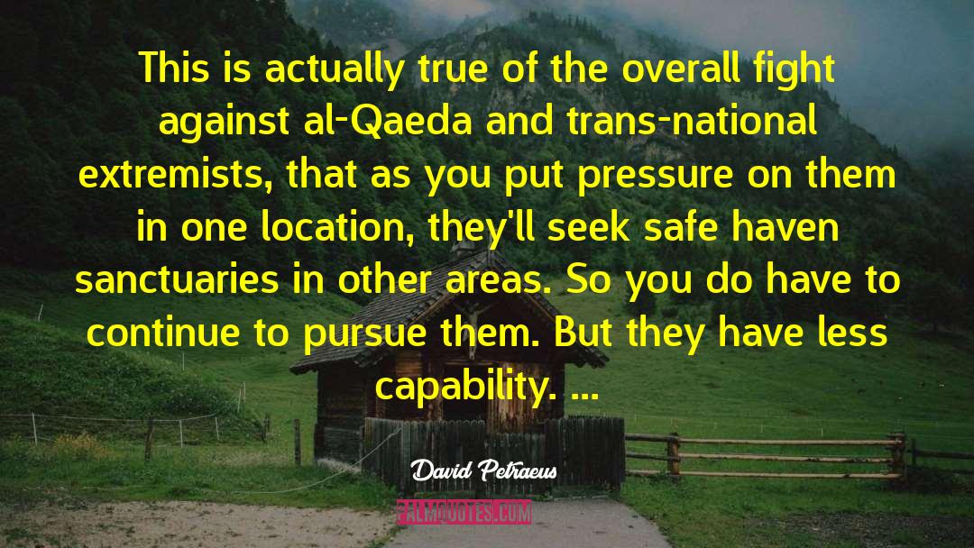 Al Qaeda quotes by David Petraeus