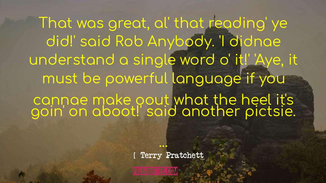 Al Tantawi quotes by Terry Pratchett