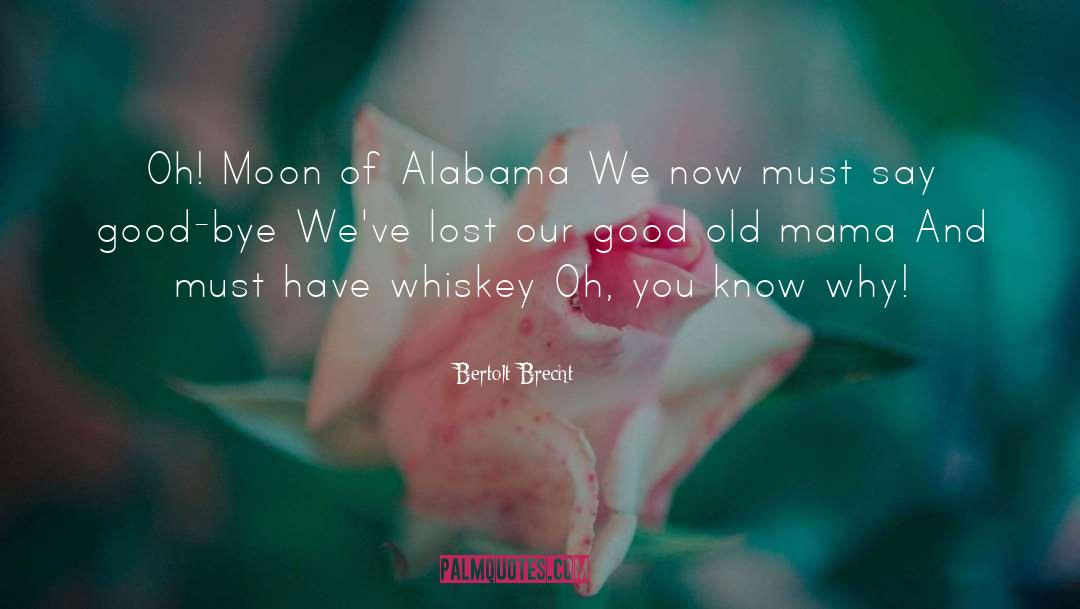 Alabama Moon Memorable quotes by Bertolt Brecht