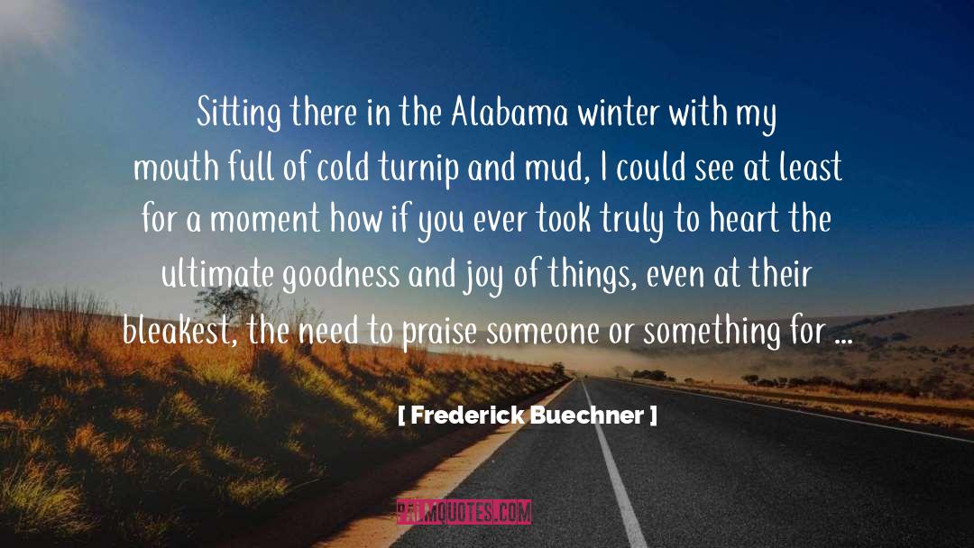 Alabama quotes by Frederick Buechner