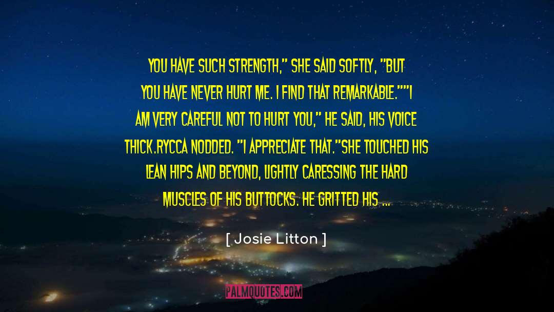 Alabaster quotes by Josie Litton