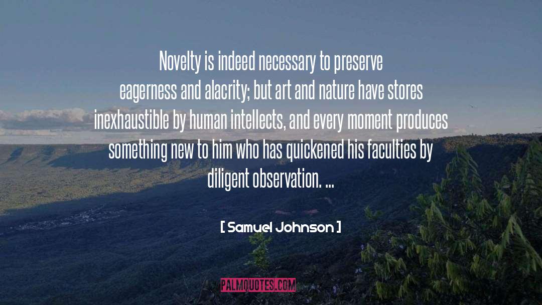 Alacrity quotes by Samuel Johnson