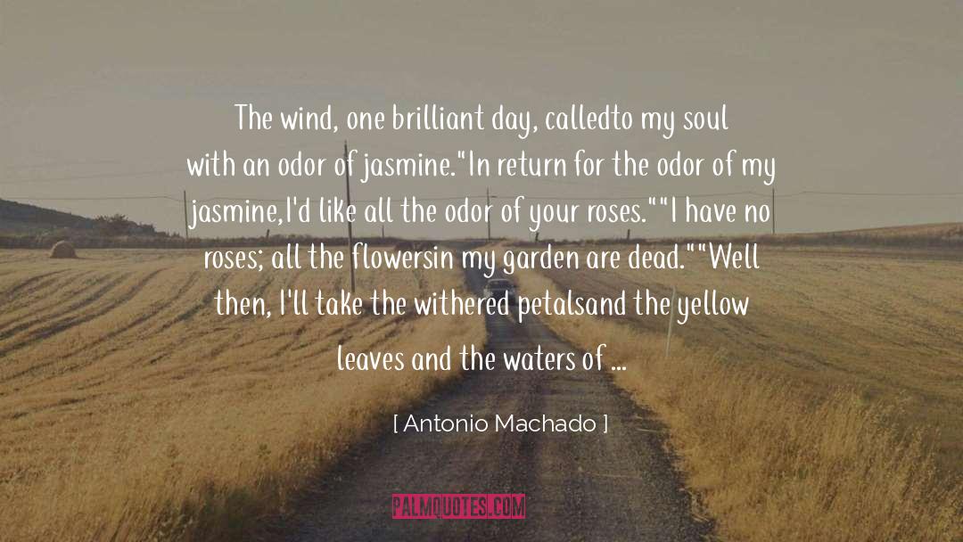 Aladdin And Jasmine quotes by Antonio Machado