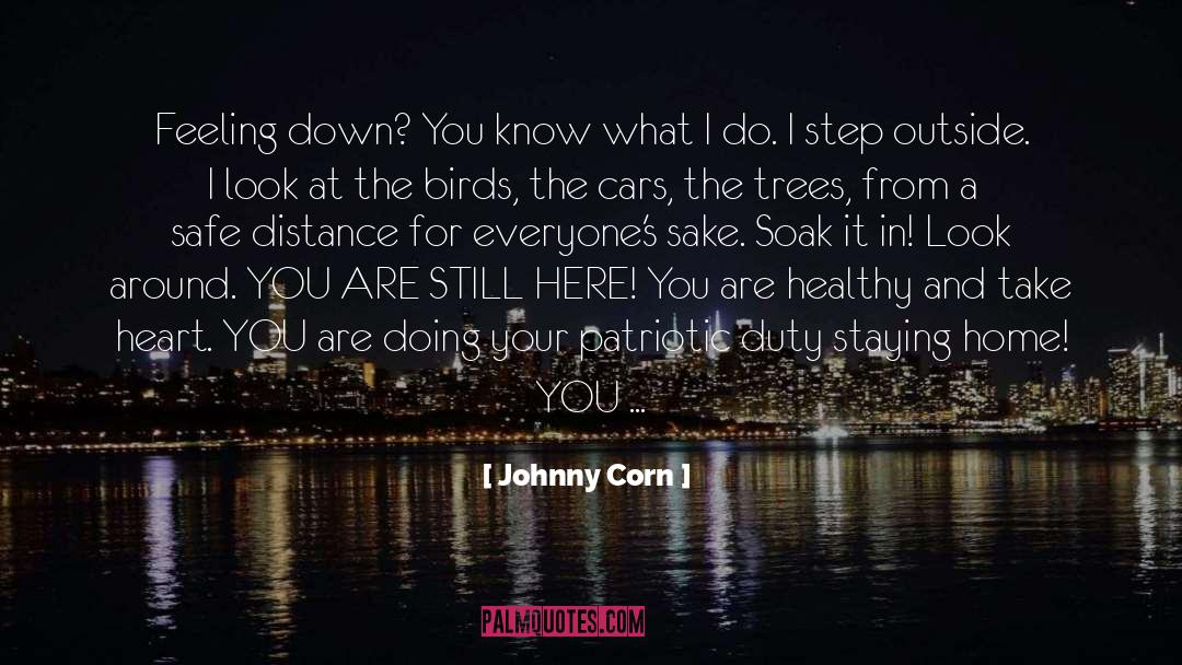 Alamodome Covid quotes by Johnny Corn