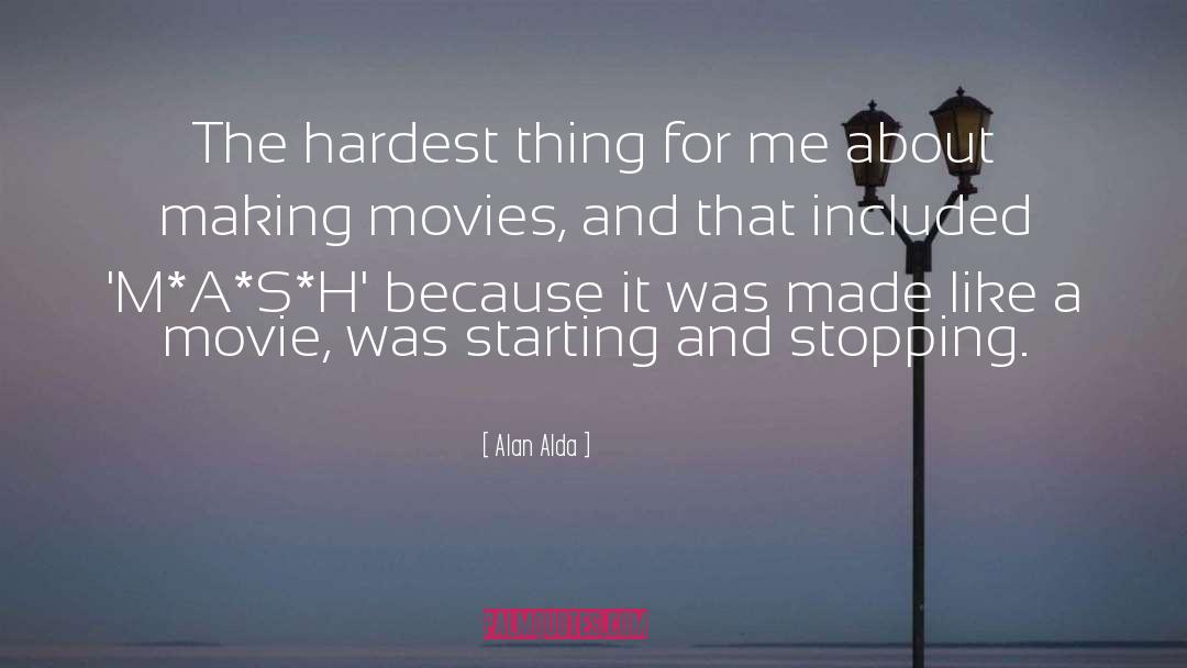 Alan Arkin Movie quotes by Alan Alda