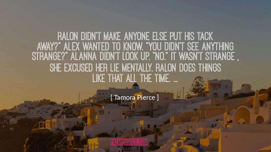 Alanna quotes by Tamora Pierce